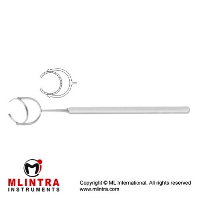 Fine-Thronton Swivel Fixation Ring With Swivel Handle Stainless Steel, 12 cm - 4 3/4" Tip Diameter 13 mm